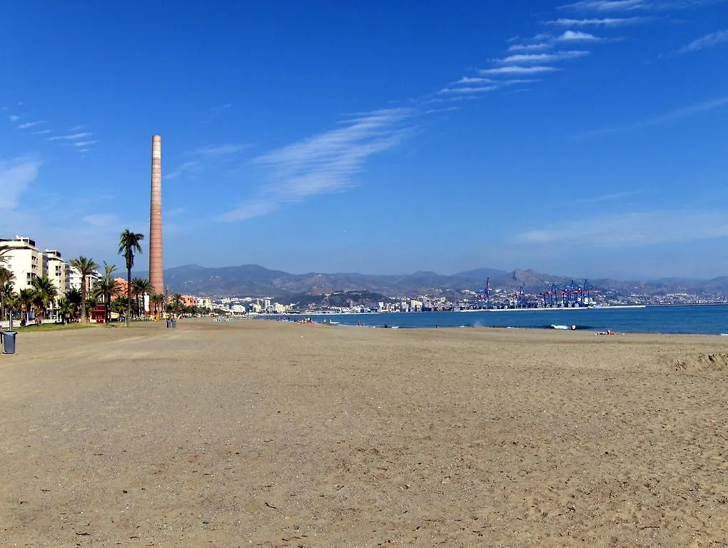 Lägenhet City Center And Next To The Beach 3 Bedrooms Málaga